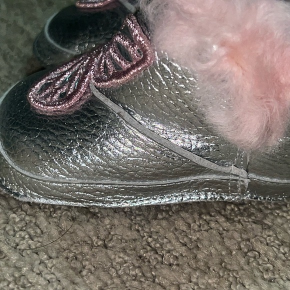 Sophie Webster mini butterfly shearling baby boot size 18/19 - Picture 8 of 11